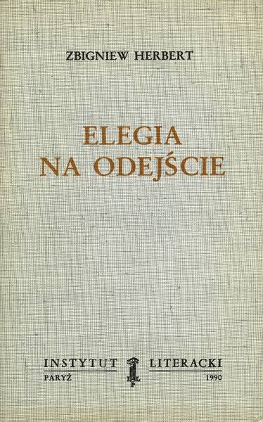Elegy for the Departure Elegia na odejście