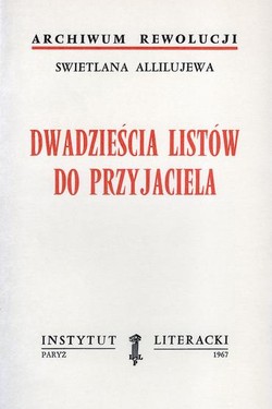 Twenty Letters to a Friend